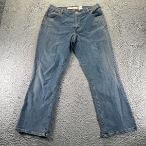 Vintage Levi's 550 Jeans Women's 14 Blue Cotton Denim Relaxed Bootcut Stretch